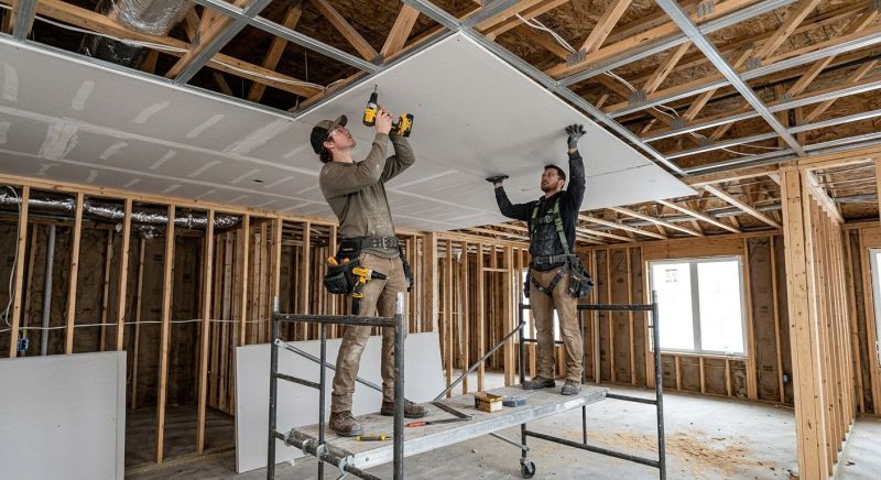Bedroom Drywall Installation in Wilmington, NC