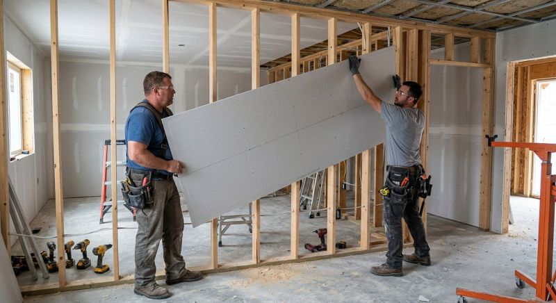 Drywall Replacement in Overland Park, KS