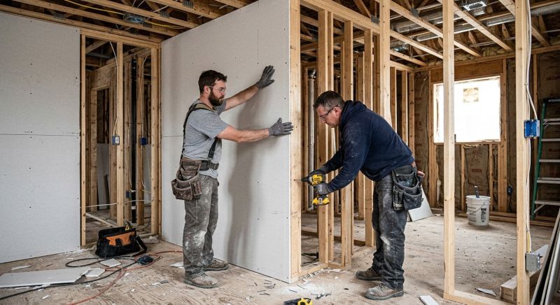 House Drywall Installation in Denver County, CO